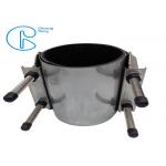 Stainless Steel Band Pipe Repair Clamp CR Used For Big Size Steel Or Plastic Pipe for sale