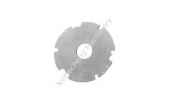 China Silver Aluminum Alloy Custom Machined Parts For Customized Clutch Friction Disc supplier