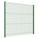 PVC Coated 2.5m 3D Wire Mesh Fence Welded Curved Mesh Fence Rustproof for sale
