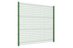 China PVC Coated 2.5m 3D Wire Mesh Fence Welded Curved Mesh Fence Rustproof supplier