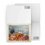 Customised Valentine'S Day Greeting 3d Lenticular Card Offset Printing In PP Plastic