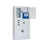 Durable Library Cyber Lock Bookshelf With Storage Drawer for sale