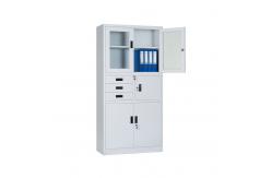 China Durable Library Cyber Lock Bookshelf With Storage Drawer supplier