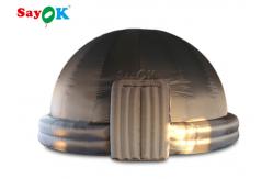 China Black  Inflatable Planetarium For Schools Education / Digital Mobile Planetarium supplier