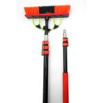 Aluminum Window Solar Panel Cleaning Brush With Telescopic Role for sale