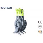 CE Approved Rotary Hydraulic Wood Grapple For Hitachi ZX230 ZX210 Excavator for sale