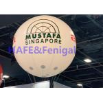 Floating Activity Decoration Moon Balloon Light LED 400w 600W 800W 130cm for sale