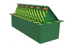 China RS485 3.7KW Counter Terror Road Blocker Vehicle Control PLC supplier