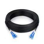 SC UPC To SC UPC 100m G657A FTTH SM SX Optical Jumper Cord for sale