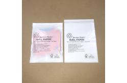 China Customized Fully Degradable Translucent Glassine Bags For Clothes With Self Seal supplier