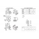 BEE1633 EE16 Vertical 5+4PIN Single Phase Transformer For Power