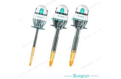 China Retractable Blade Tip Laparoscopic Disposable Bladed Trocar with Sheath supplier