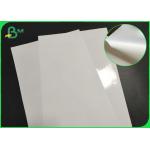 Water Proof Good Stiffness Semi Gloss Paper Rolls For Making Degradable Sticker Labels for sale