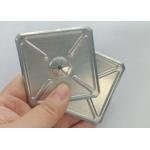 2-1/2 Inch Galvanized Steel Square Self Locking Washer For CD Weld Pins for sale