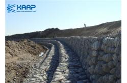 China 0.2*1*2 M Low Carbon 1.5mm Galfan Gabion Baskets supplier