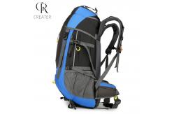 China Waterproof Top Side Lightweight Hiking Backpack With Back Hiding Zipper supplier