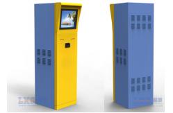 China Freestanding Waterproof Self Ordering Kiosk Touch Screen Infor With Ticketing Printing supplier