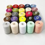 Core Spun Polyester Thread Plastic Dyeing Tube for Sewing for sale