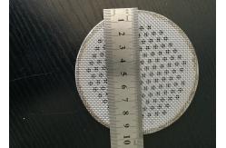 China Stainless 2 Layers Porous Fine Wire Mesh Filter Disc Round Shape In Stock supplier