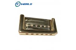 China Precision CNC Brass Parts Components Custom Machined Brass Hex Nut supplier