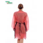 Disposable PP Aprons Nonwoven Oil Prevention Without Sleeves For Adults for sale