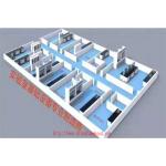 Aluminium Alloy Handle Wood Lab Bench Furniture Epoxy Resin Powder Coating for sale