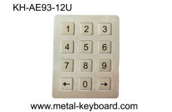 China Customized Numeric Stainless Steel Keypad USB Interface Metal Dome Connect PCB Key supplier