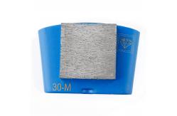China Square Segment  Redi Lock Diamond Grinding Shoes for Husqvarna supplier