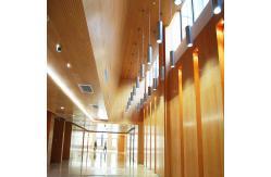 China Spraying Coating Brushed Aluminium Tiles 1.2mm Adhesive Suspended Ceiling Panel supplier