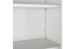 China School Glass Door Document H185cm Metal Cabinet Locker supplier