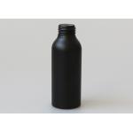 Support heat transfer printing 150ml matte Black Aluminum Cosmetic spray Bottles for sale