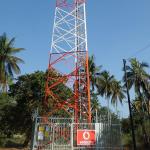 3leg 4leg Telecommunication Steel Tower Angular Galvanized Sst 49m for sale