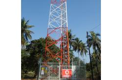 China 3leg 4leg Telecommunication Steel Tower Angular Galvanized Sst 49m supplier