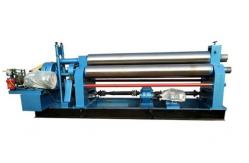 China ISO Three Roll Hydraulic Plate Roller Machine Used In Chemical Boiler Industries supplier