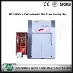 Zinc Flake Dip Spin Coating Machine 75° Tilting Angle DST-S800++ Full Automatic centrifugal speed top coat for sale