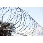 Hot Dipped Galvanized Razor Barbed Wire for Protective Isolation for sale