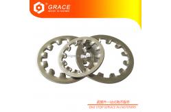 China DIN6797 Metric Heavy Serrated Lock Washers With Internal Teeth supplier
