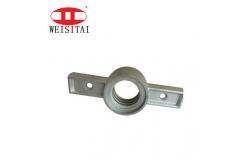 China High Strength 250KN Pipe Scaffold Parts Jack Base Nut Thread supplier