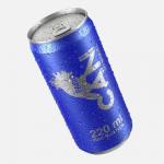 Printed 355ml Sleek Blank Aluminum Cans For Beer Packing for sale