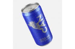 China Printed 355ml Sleek Blank Aluminum Cans For Beer Packing supplier