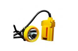 China High Intensity 20000Lux LED Miner Flashlight IP68 Protection Class for Underground Use supplier