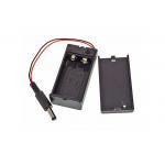 5.5MM Male Plug Battery Connector Case 9V With ON OFF Switch for sale