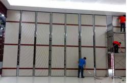 China Removable Partition Door Sound Proof Partitions For Dancing Room OEM Service supplier