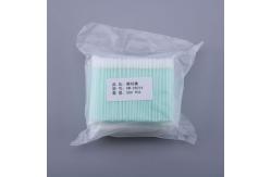 China Lab Double Layer Polyester Swab , Clean Room Cotton Swabs Plastic Sticks supplier