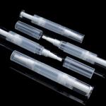 2ml 4ml Makeup Accessories Tube Container Lip Gloss Cuticle Oil Nail Polish Empty Twist Pen With Brush Applicator for sale