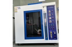 China Laboratory UL94 Flame Test Apparatus Combustion Chamber Tester For Plastic supplier