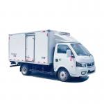 Dongfeng 4x2 diesel Van Cargo Small Refrigerator Trucks 3t With Brand Refrigeration Unit for sale