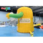 Stand Outdoor Tent Inflatable Lemonade Booth With Air Blower For Promotion