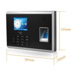 2.4 Inch TFT IP TCP Biometric Fingerprint Time Attendance for sale