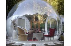 China Transparent Outdoor Inflatable Bubble Tent For Camping Digital Printing supplier